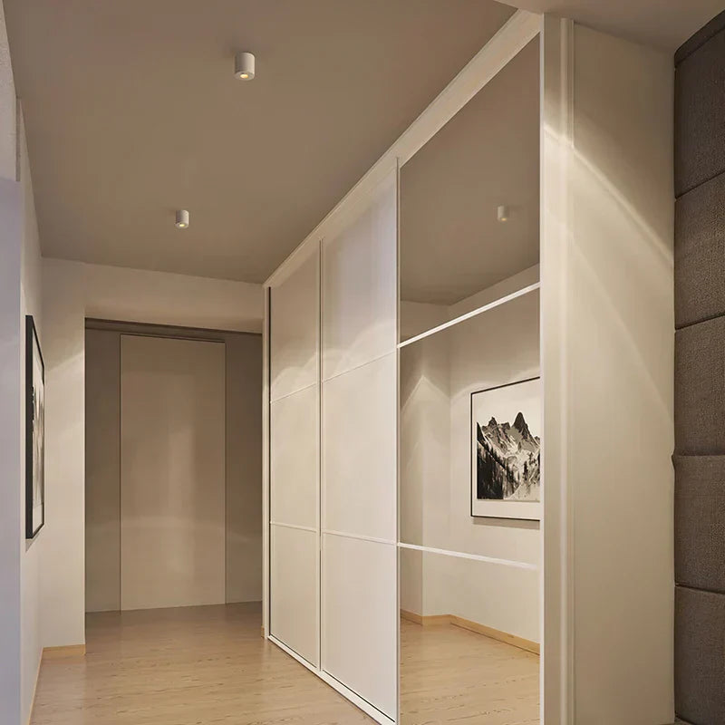 DecorBites™ 5W LED Sensor Downlight: Human Body Detection, White, Anti-glare, Surface Mount