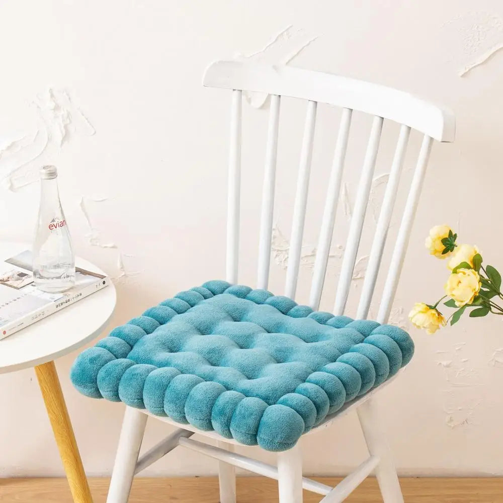 DecorBites™ Cookie Biscuit Cushion Soft Square Pillow for Living Room Chair Decor