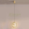 DecorBites™ LED Iron Art Small Chandelier for Bedroom Study Living Room Decor