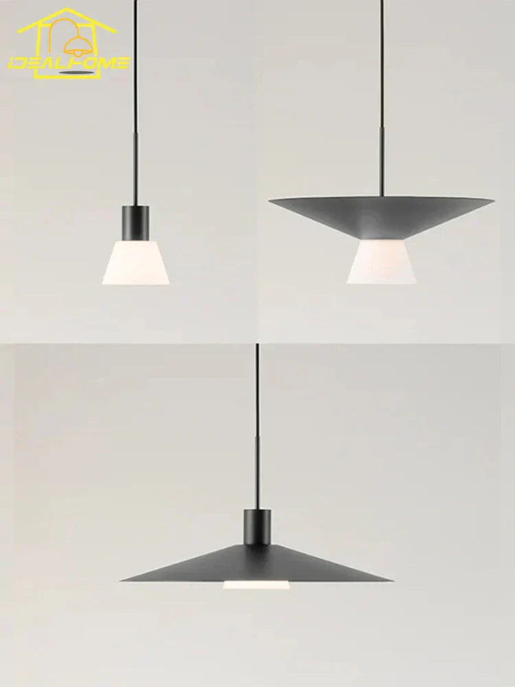 DecorBites™ LED Pendant Lights Gold/Black Modern Minimalist Dining/Living Room Bedroom Stairs Aisle