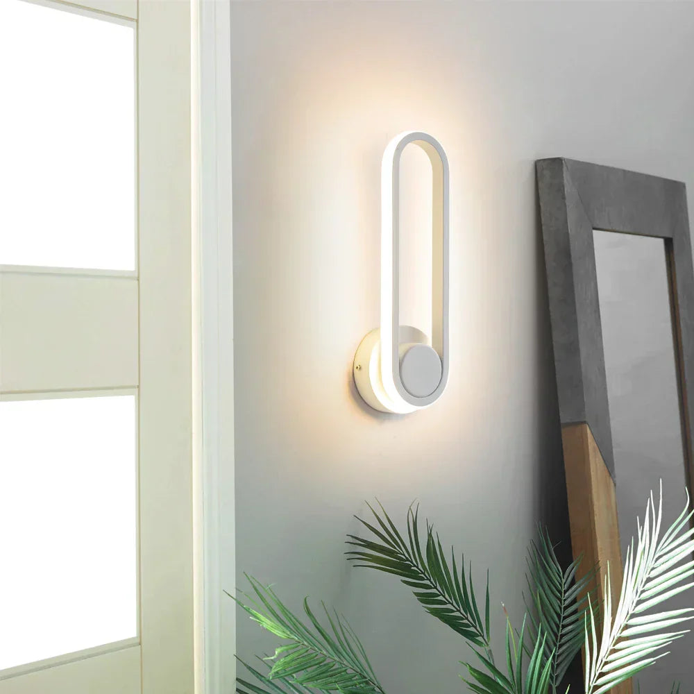 DecorBites™ LED Indoor Wall Sconce Lamp for Home Bathroom Bedroom Lighting
