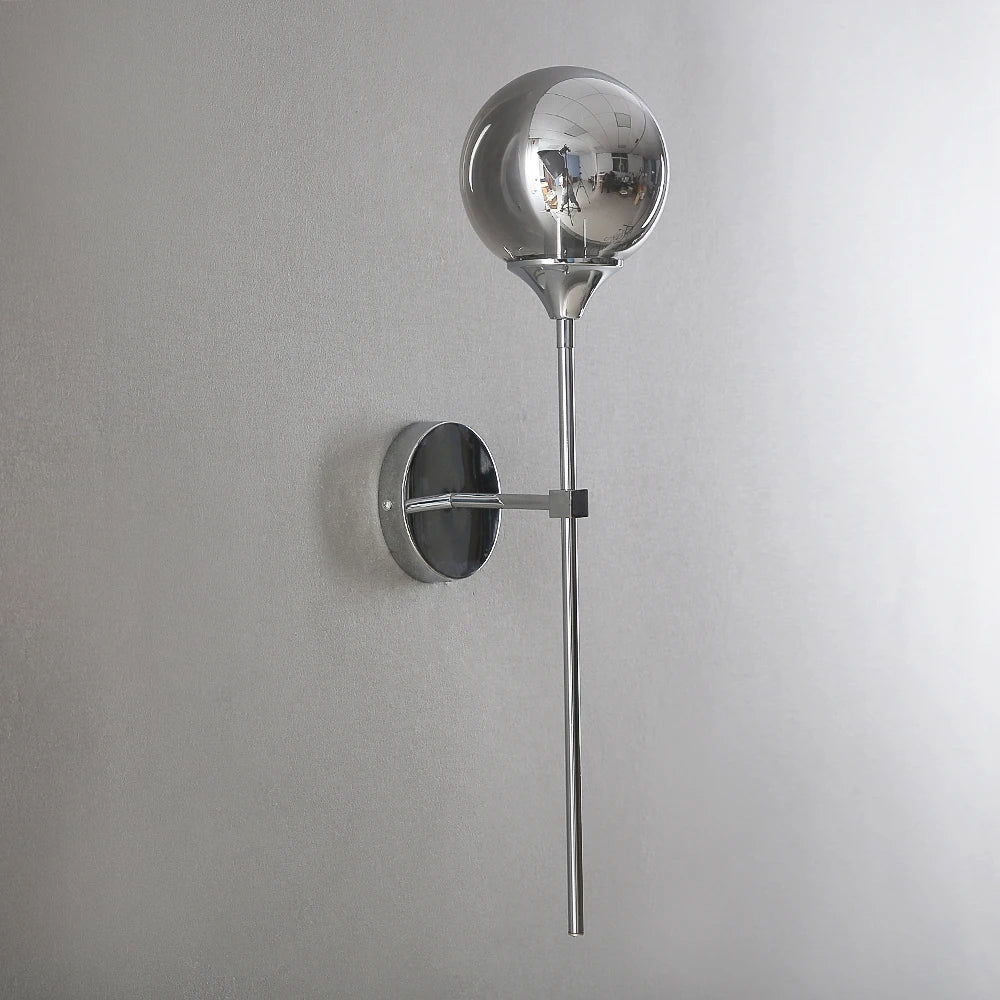 DecorBites™ Gold Glass Wall Lamp LED Indoor Light for Kitchen & Bathroom