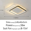 DecorBites™ LED Ceiling Lights: Modern Minimalist for Bedroom Living Room Kitchen Study Warm Home