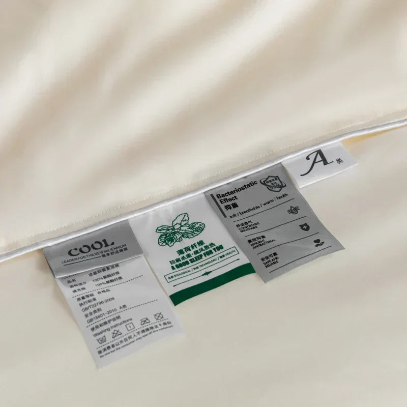 DecorBites™ Cooling Comforter: Silky Soft Lightweight Quilt for Summer, Double-Sided Cold Fabric