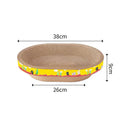 DecorBites™ Cat Scratch Lounge Bed & Training Toy - Cat Scratcher Board for Sharpening Nails