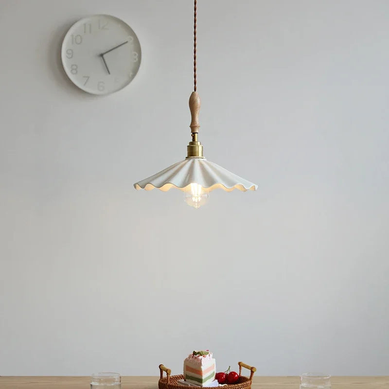 DecorBites™ Ceramic LED Pendant Lights: Elegant Home Decor for Living, Dining, and Bedroom