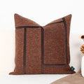 DecorBites™ Avocado Green Jungle Plants Patchwork Luxury Lumbar Pillow Cover 30x50cm