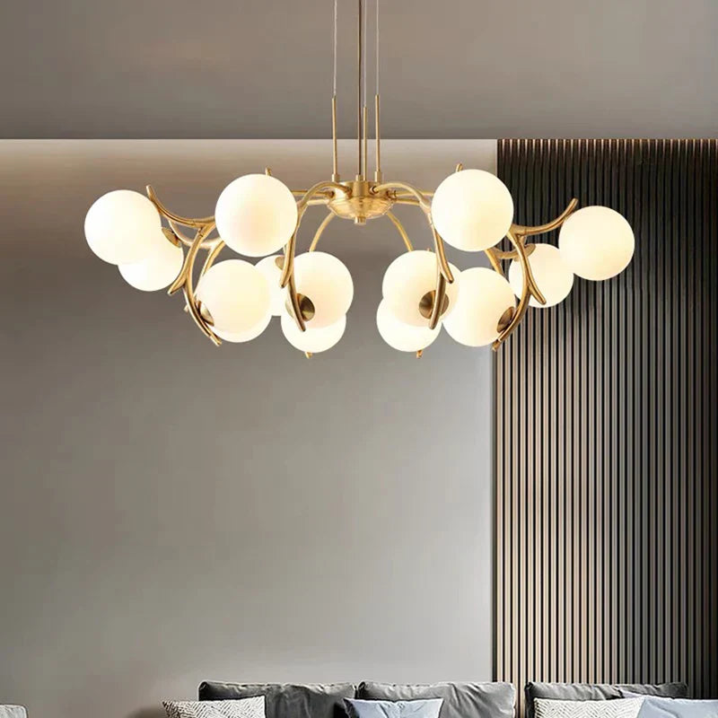DecorBites™ LED Chandelier Lighting for Living Room Bedroom Dining Room Décor