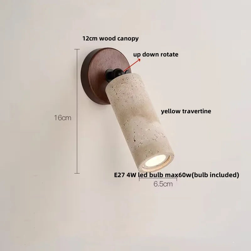DecorBites™ Copper LED Wall Light Fixture Nordic Modern Plug In Bedside Lamp
