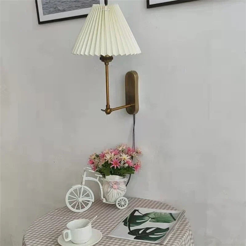 DecorBites™ LED Origami Wall Lamp Rotatable Pole Light for Bedroom & Living Room