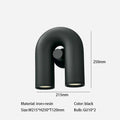 DecorBites™ Cirkus Tube Wall Sconce: Minimalist Night Light & Bedside Reading Lamp