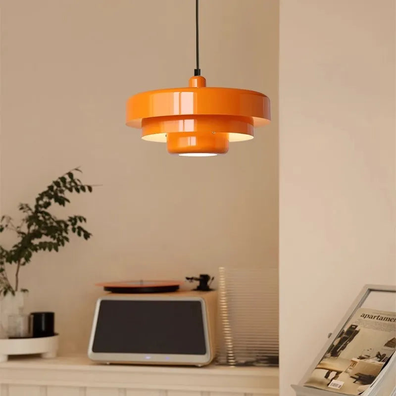 DecorBites™ Dark Green LED Pendant Light for Home Decor and Restaurant Fixtures