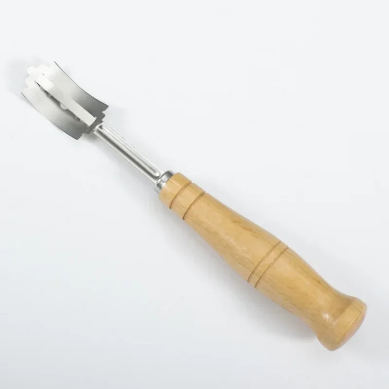 DecorBites™ Bread Lame Cutter with Leather Cover and 5 Razor Blades