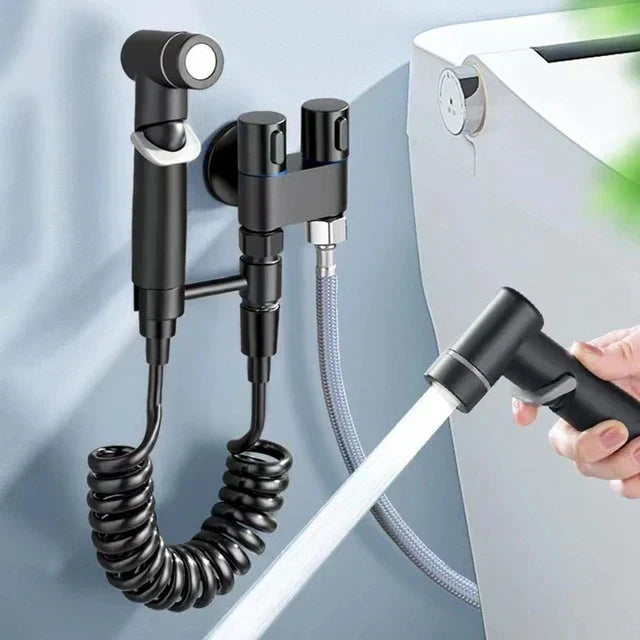 DecorBites™ Bidet Spray Set: High Pressure Handheld Toilet Sprayer for Bathroom Accessory