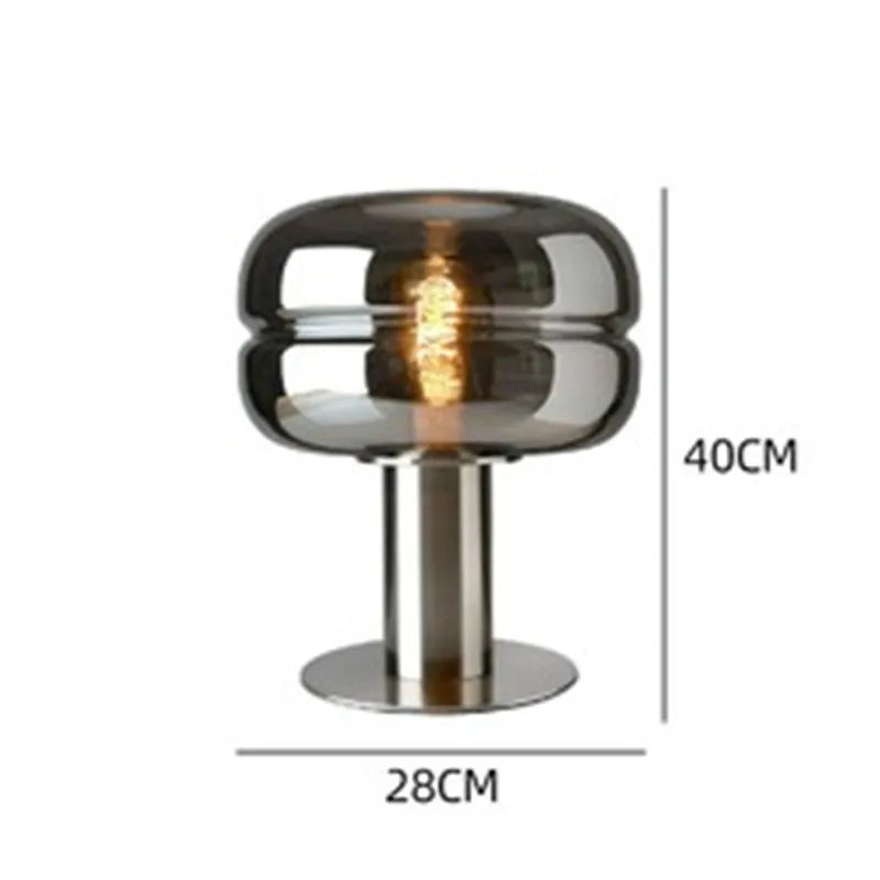 DecorBites™ Elegant Bedroom Table Lamp - Modern Minimalist Scandinavian Design