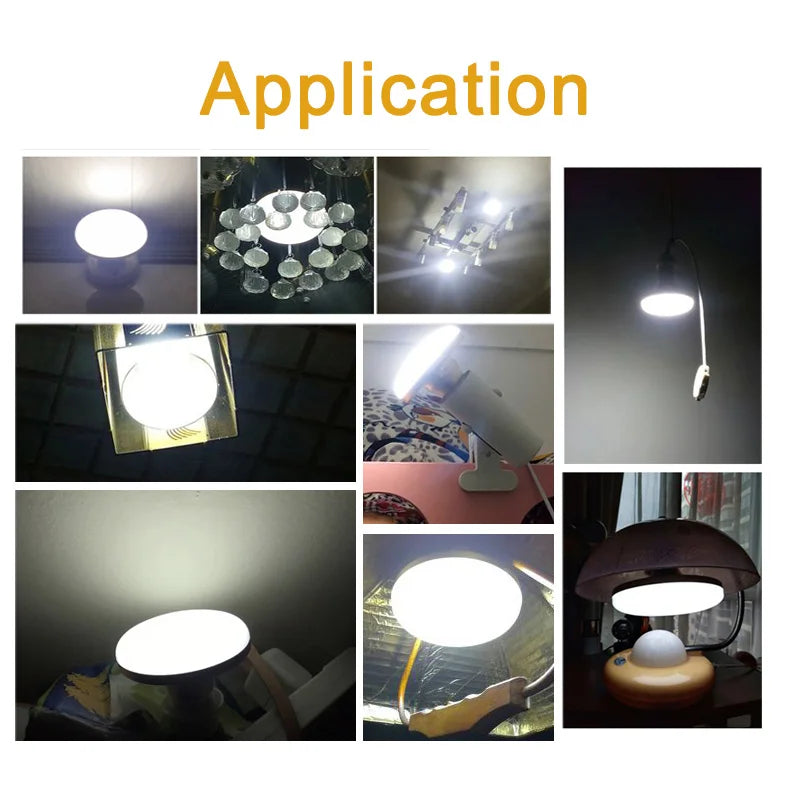 DecorBites™ LED Round UFO Ceiling Light Bulb 220V Super Bright Indoor Lighting