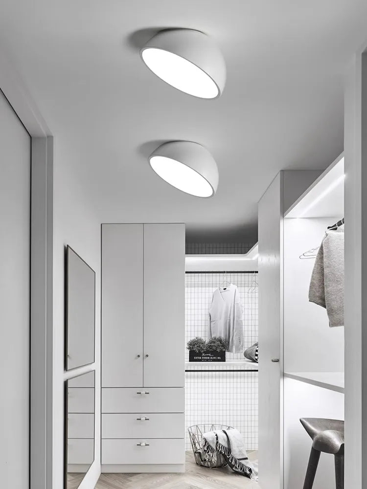 DecorBites™ LED Semicircular Ceiling Light for Bedroom, Aisle, Balcony - Modern & Creative Lighting Fixtures