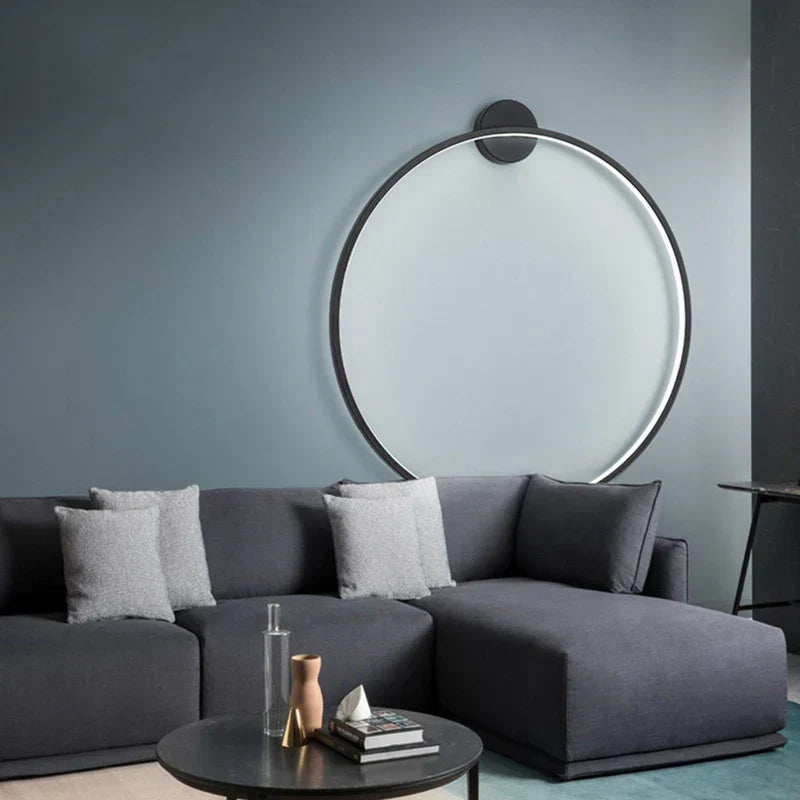 DecorBites™ Gold Black Ring LED Wall Light Living Room Bedroom Lamp Seconce