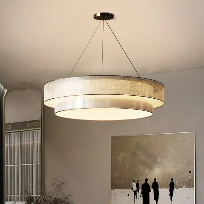 DecorBites™ Contemporary LED Round Pendant Light for Home Decor