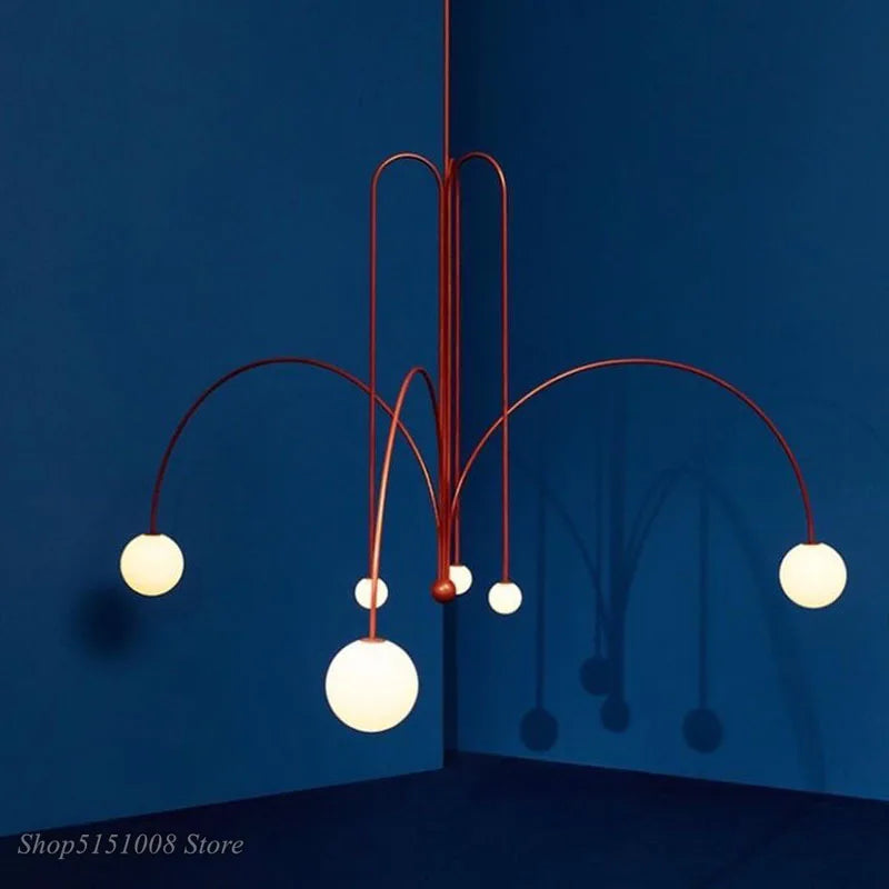 DecorBites™ Branch Glass Pendant Lights for Bedroom and Living Room Decor
