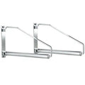 DecorBites™ Brass Gold Wall Clothing Hanger Holder Organizer Rack for Folding Drying