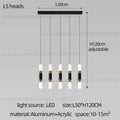 DecorBites™ LED Staircase Chandelier: Modern Duplex Home Lighting for Architectural Decoration
