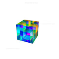 DecorBites™ LED Magic Cube Acrylic Table Lamp - Colorful Small Desk Light