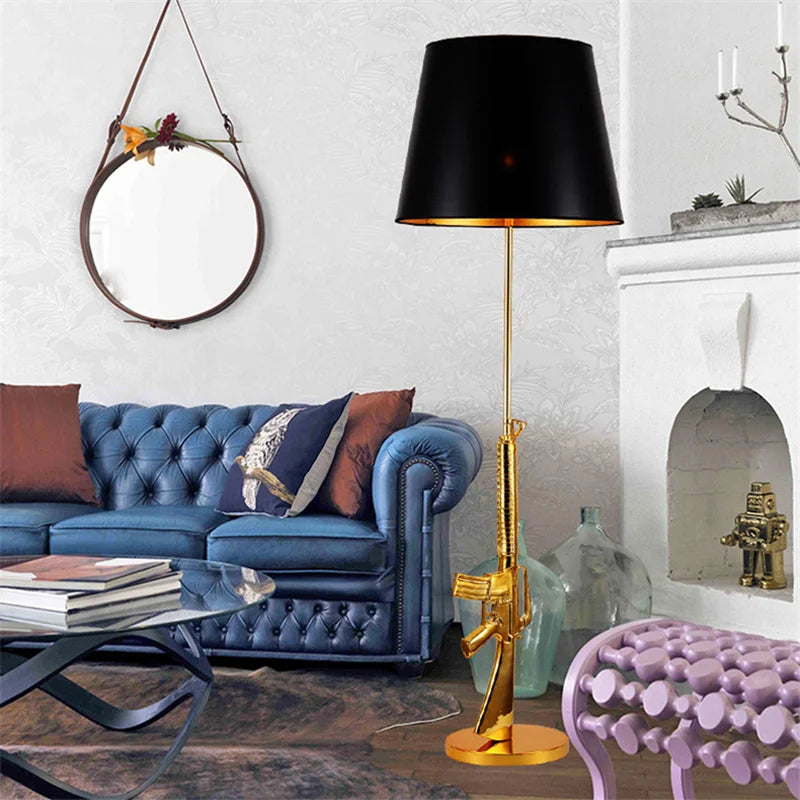 DecorBites™ AK47 Gun Design Table Lamp - Modern Decor for Living Room and Bedside