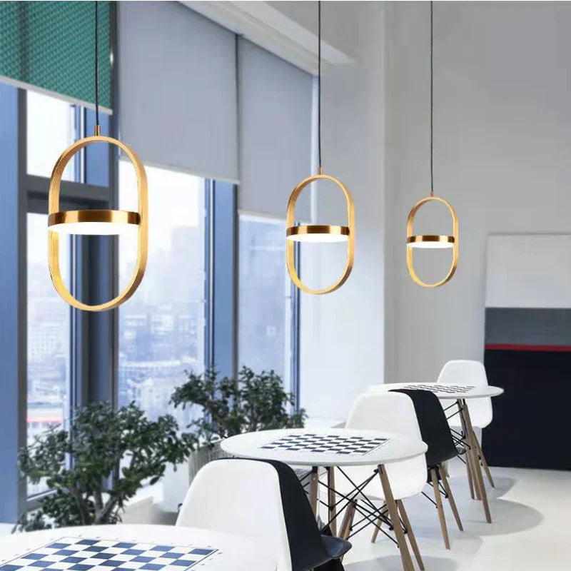 DecorBites™ Adjustable Angle LED Pendant Light Fixture for Home and Shop Lighting