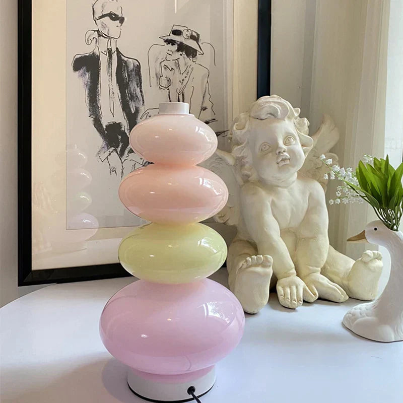DecorBites™ Glowbule Bead Floor Light: Candy Glass Lamp for Bedroom, Living Room, Children's Room