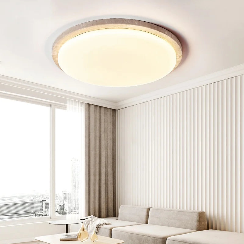 DecorBites™ LED Ceiling Lights Modern Nordic White Stone Plafond Lamp