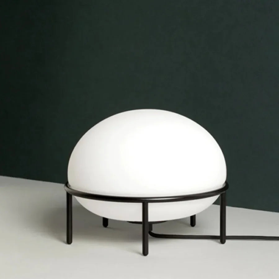 DecorBites™ Glass Ball Table Lamp for Bedroom Living Room