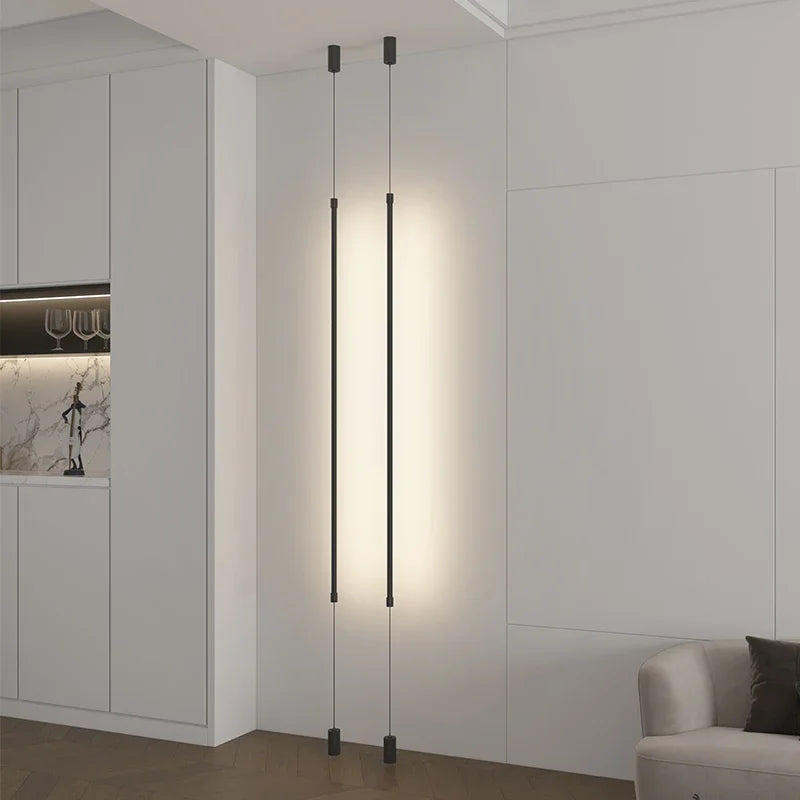 DecorBites™ Black LED Pendant Light for Modern Home Decor & Lighting in Living Room & Bedroom
