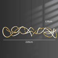 DecorBites™ LED Pendant Light Chandeliers for Modern Living and Dining Room Lighting