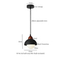 DecorBites™ Black Travertine Pendant Light - Nordic Minimalism LED Pendant Lamps for Living Dining Room
