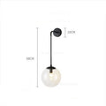DecorBites™ Glass Ball Wall Lamps for Bedroom, Staircase, Corridor - Modern Nordic Design