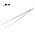 DecorBites™ BBQ Tongs: Stainless Steel Churrasco Cooking Clip for Buffet & Restaurant
