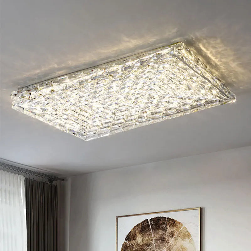 DecorBites™ Crystal LED Ceiling Chandeliers for Elegant Home Decor Lighting