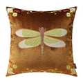 DecorBites™ Bee Embroidery Cushion Cover - Exquisite Animal Design for Sofa Decor