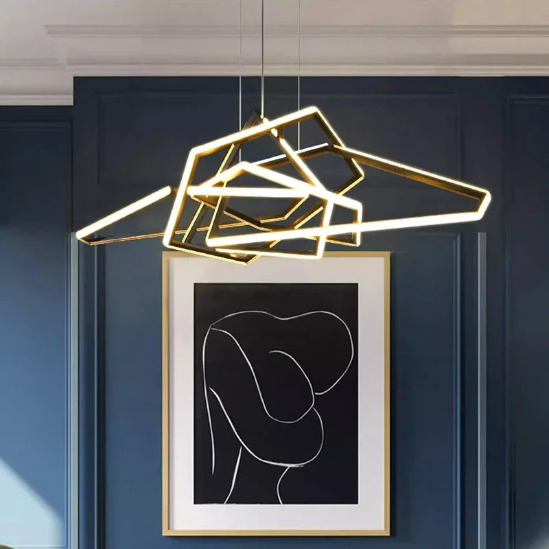 DecorBites™ LED Pendant Chandeliers for Modern Home Decor & Indoor Lighting