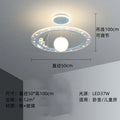 DecorBites™ Astronaut LED Chandeliers: Remote-controlled Ceiling Pendant for Children's Room, Boy's Study, Nursery