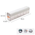DecorBites™ Data Cable Organizer Box: Dustproof Wire Manager for Charging & Storage
