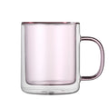 DecorBites™ Double Bottom Whiskey Wine Glass Tumbler, Set of 2 – Creative Drinking Mug