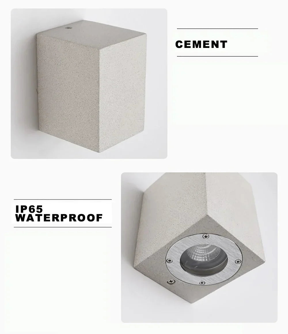DecorBites™ Japanese Style Wall Lamp with IP65 Waterproof Design