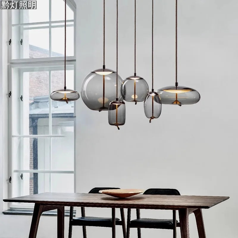 DecorBites™ LED Pendant Light Chandelier for Modern Living and Dining Room Lighting
