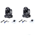 DecorBites™ 120W LED Moving Head Light Beam Spot Wash Gobo 8 Face Roto Prism