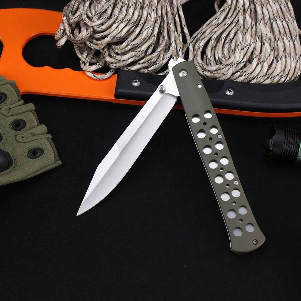 Folding Knife TI LITE Flipper Knife S35VN Blade Outdoor Professional Military Tactical Hunting Survival Self defense Knives Tool