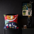 DecorBites™ Christmas Picasso Style Abstract Cushion Cover for Living Room Sofa and Bed