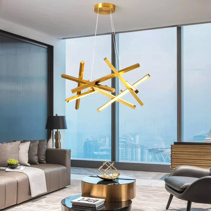 DecorBites™ LED Chandelier Lighting for Living Room Bedroom Dining Room Decoration