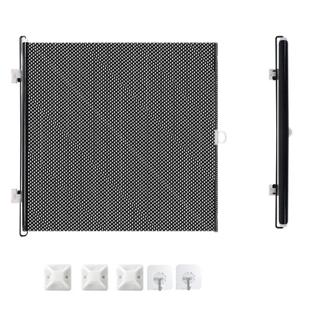 Pet Accessories Guard Retractable Fence Gate Barrier Folding Pet Network Fence Universal with Hook Baby Safe Guard Door Bedroom
